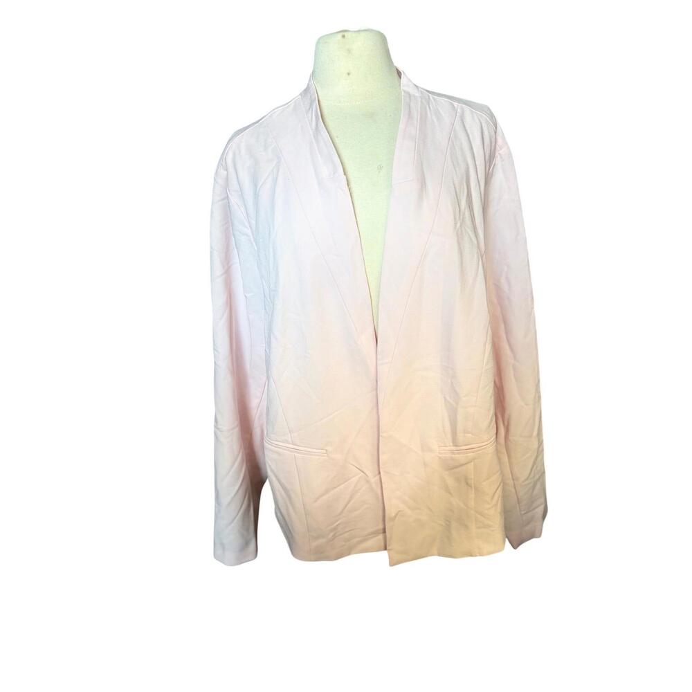 Torrid Pink‎ Open Front Blazer Jacket Women's Size 4x